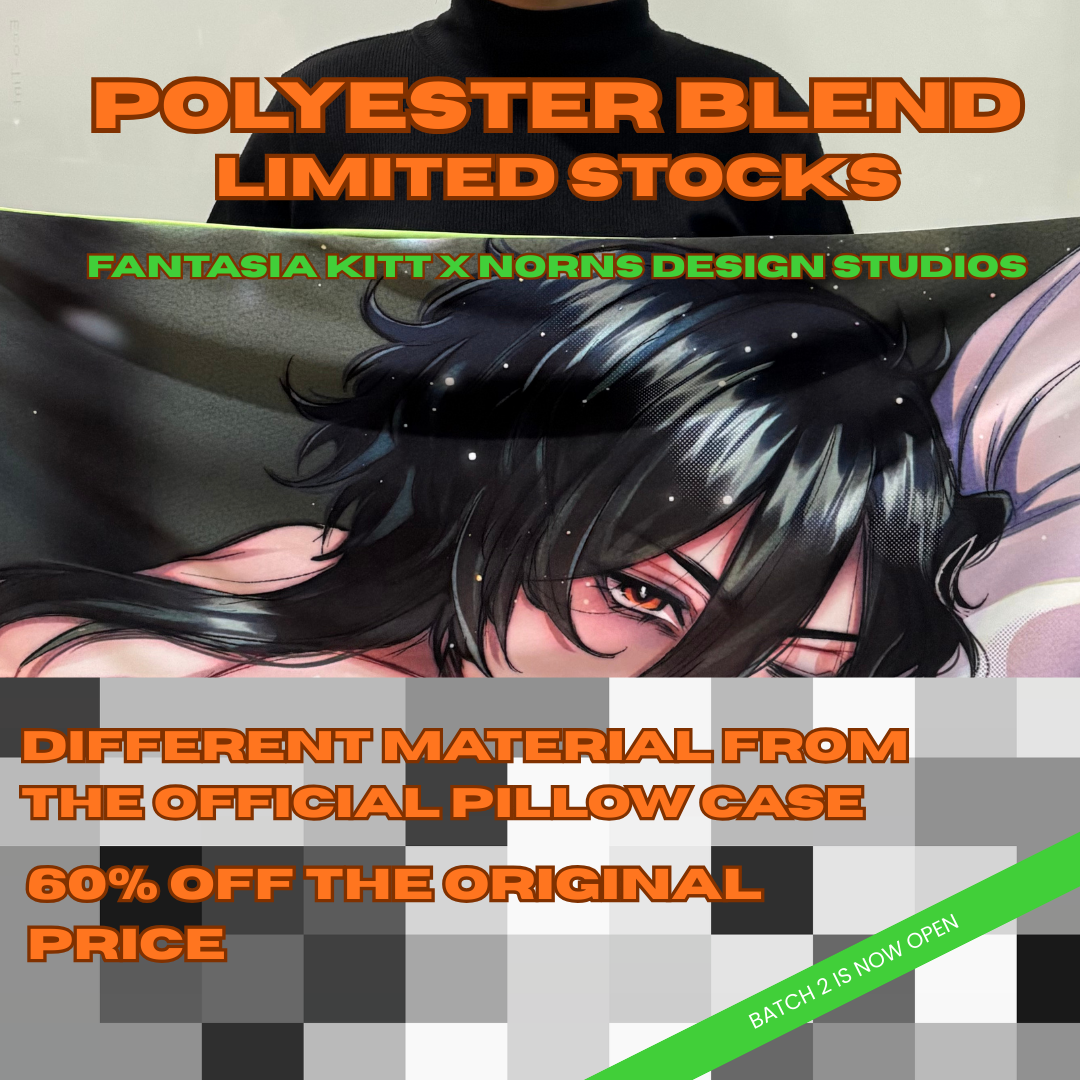 ONHAND The Kid at the Back Fantasia Kitt King Size Pillow Case DIFFERENT MATERIAL LIMITED STOCKS